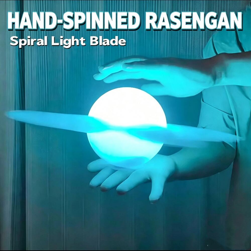 Naruto Rasenshuriken Multi-Color LED Rotatable Handheld Cosplay Prop - Picture 2 of 5